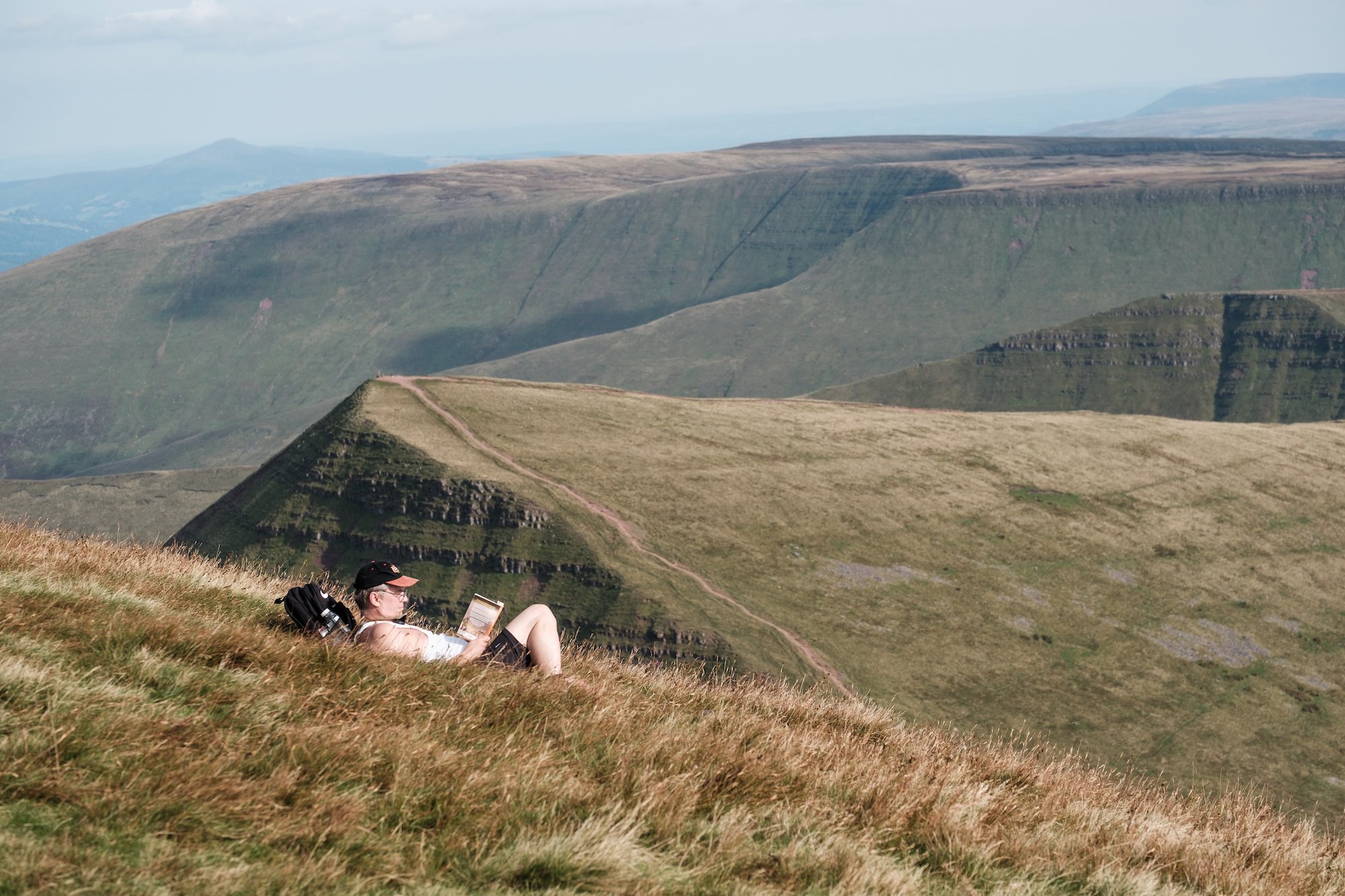 Walking Pen Y Fan Mountain, Brecon Beacons, South Wales, UK - by Ben Holbrook from DriftwoodJournals.com-29