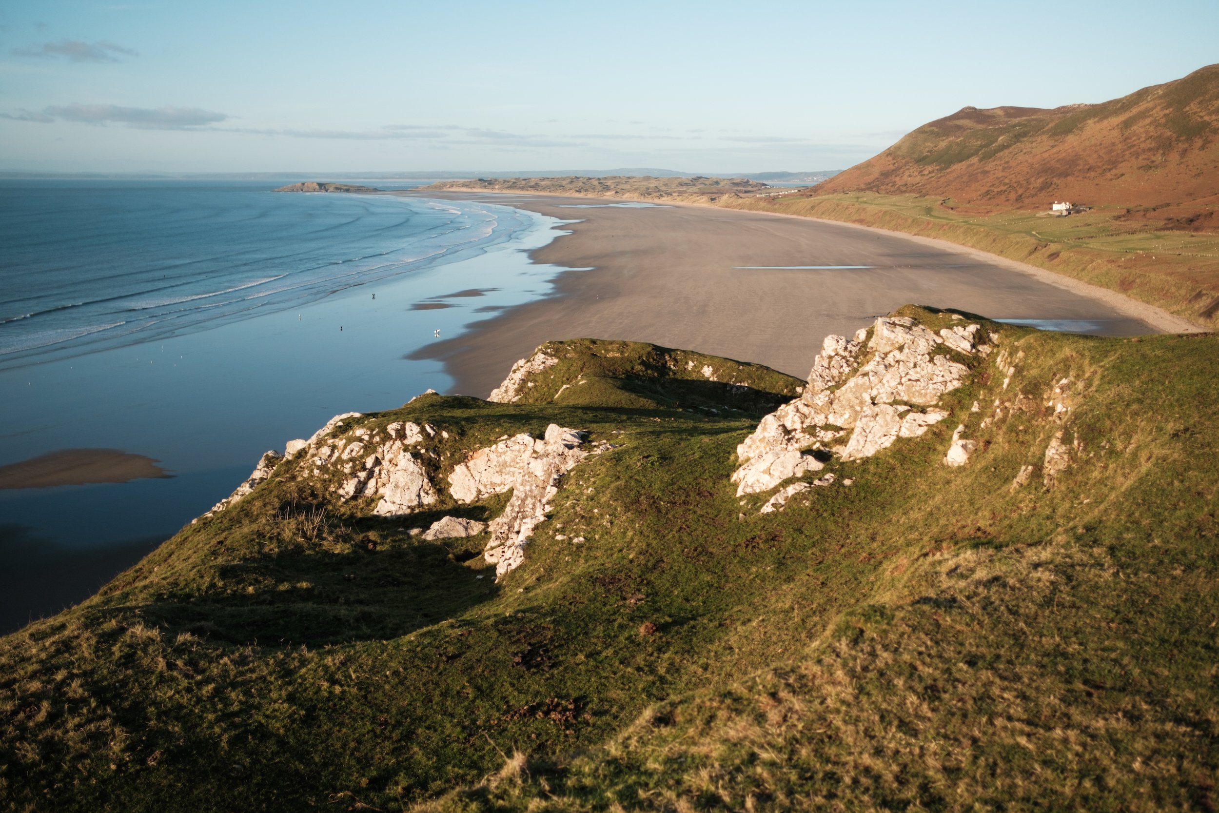 Rhossilli Bay and Llangennith Beach at Sunset - Ben Holbrook-35