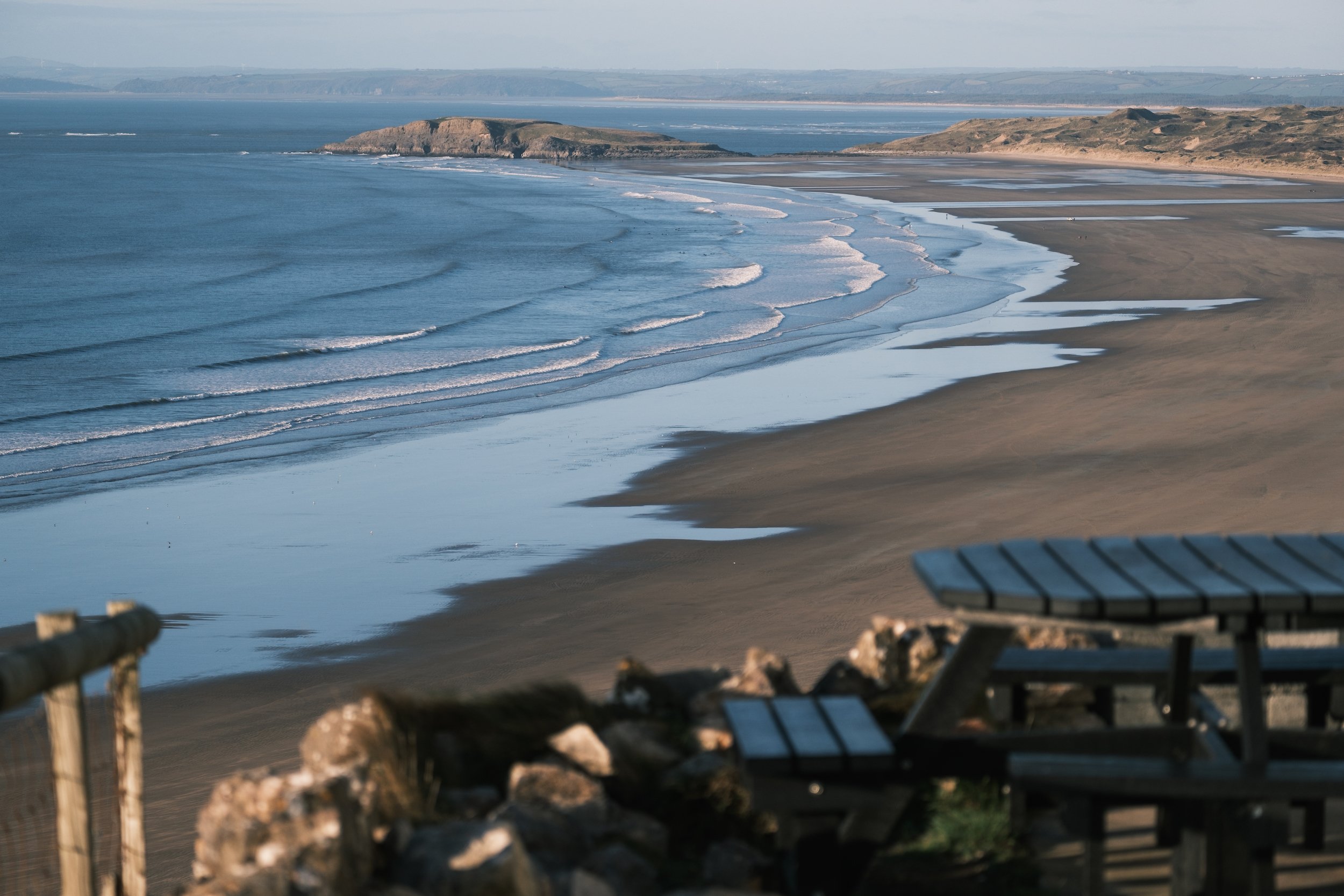 Rhossilli Bay and Llangennith Beach at Sunset - Ben Holbrook-35