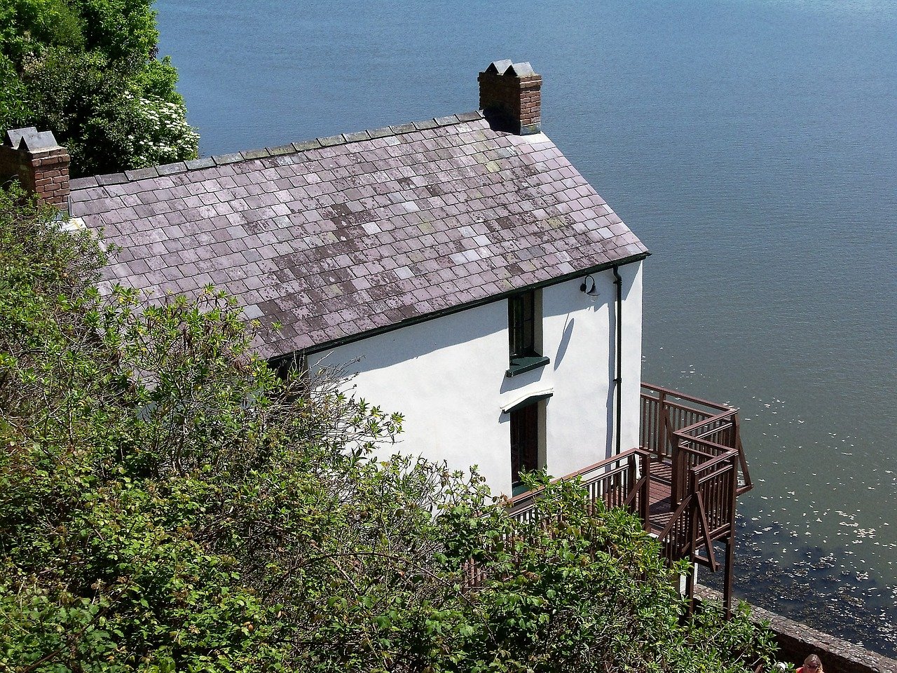 Laugharne, Carmarthenshire Dylan Thomas Boathouse