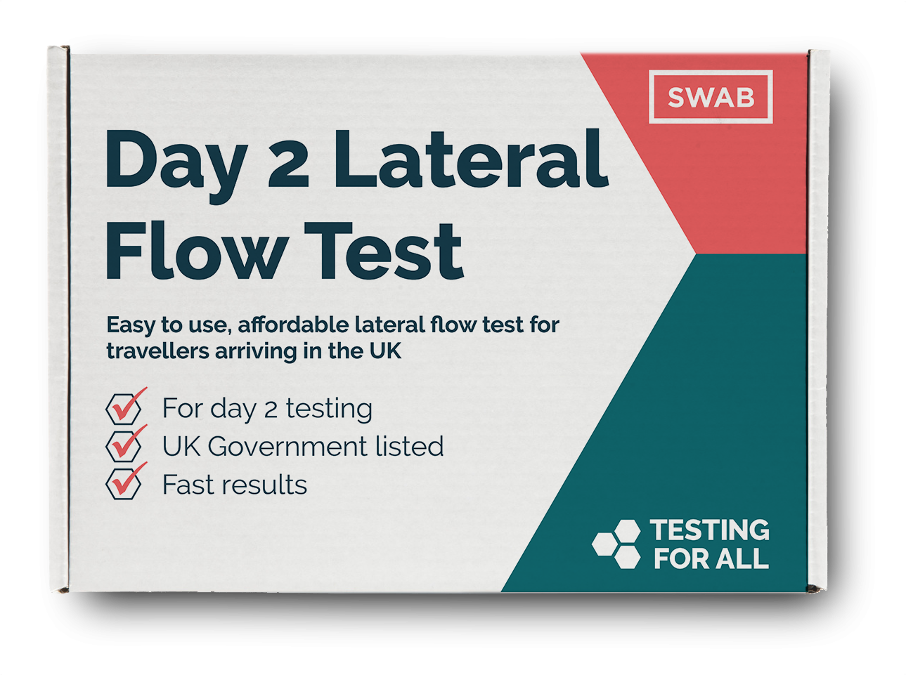 Day 2 Lateral Flow Test for Travellers Entering the UK