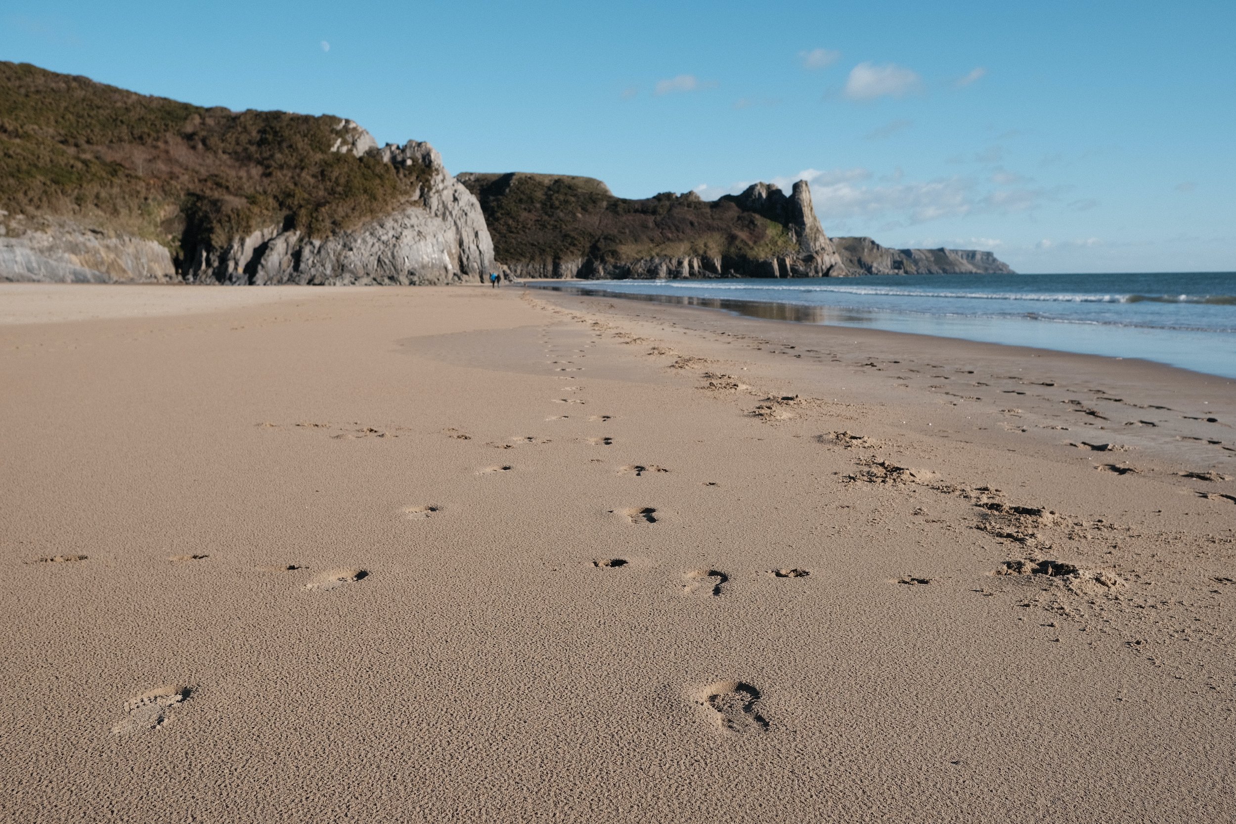 Tor Bay, Gower Peninsula, South Wales, Swansea - Fuji XT3 + 23mm F/2 SOOC Photo Samples by Ben Holbrook from DriftwoodJournals.com