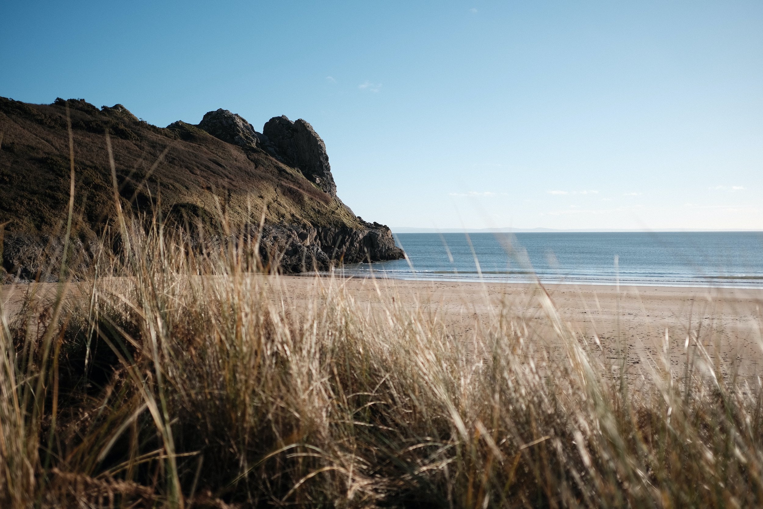Tor Bay, Gower Peninsula, South Wales, Swansea - Fuji XT3 + 23mm F/2 SOOC Photo Samples by Ben Holbrook from DriftwoodJournals.com