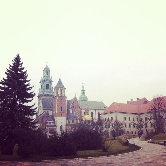 Inside Wawel Royal Castle, Krakow, Poland