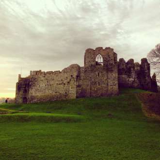 Oystermouth Castle, Wales, Swansea
