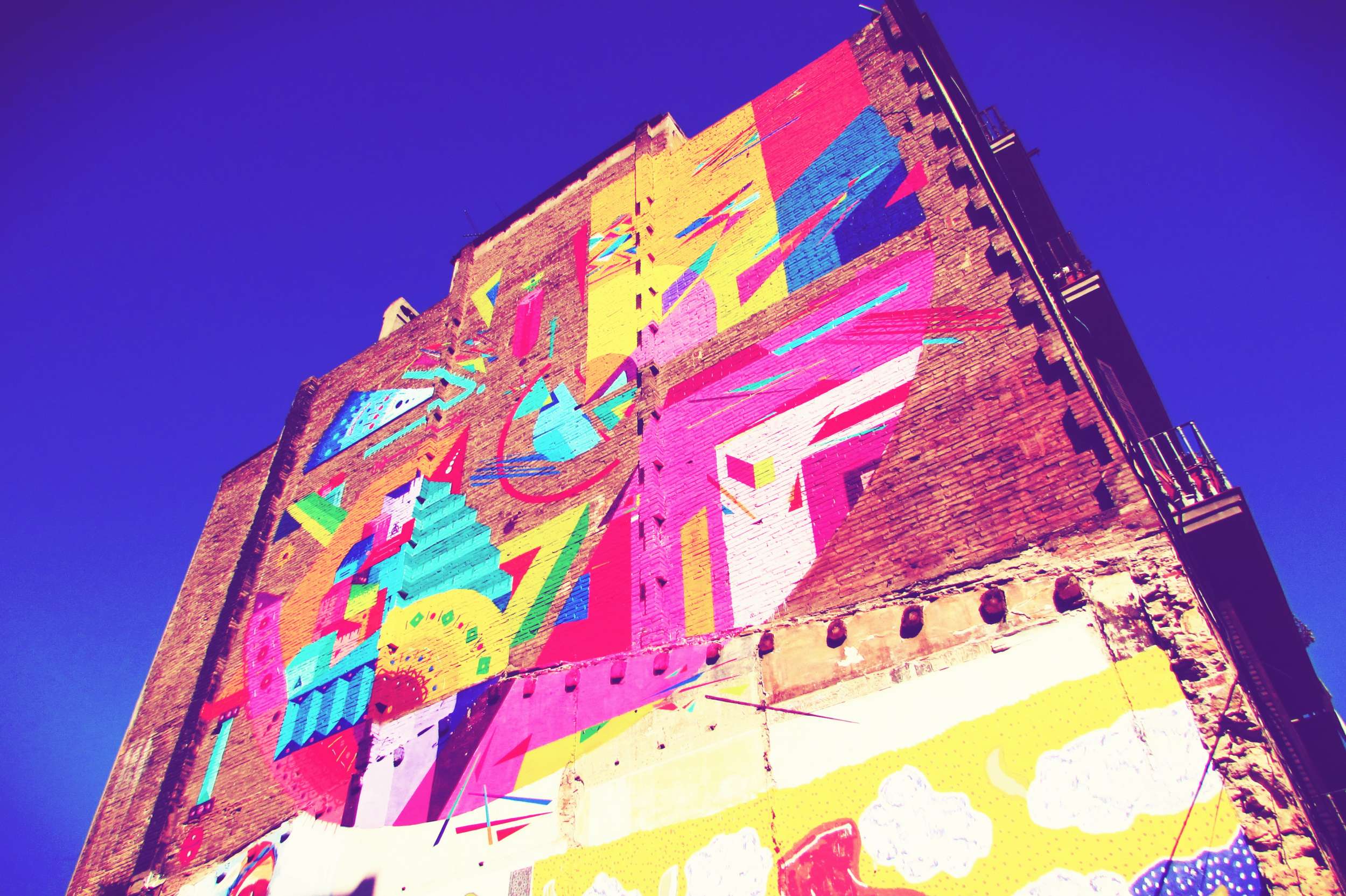 Graffiti in the streets of Barcelona
