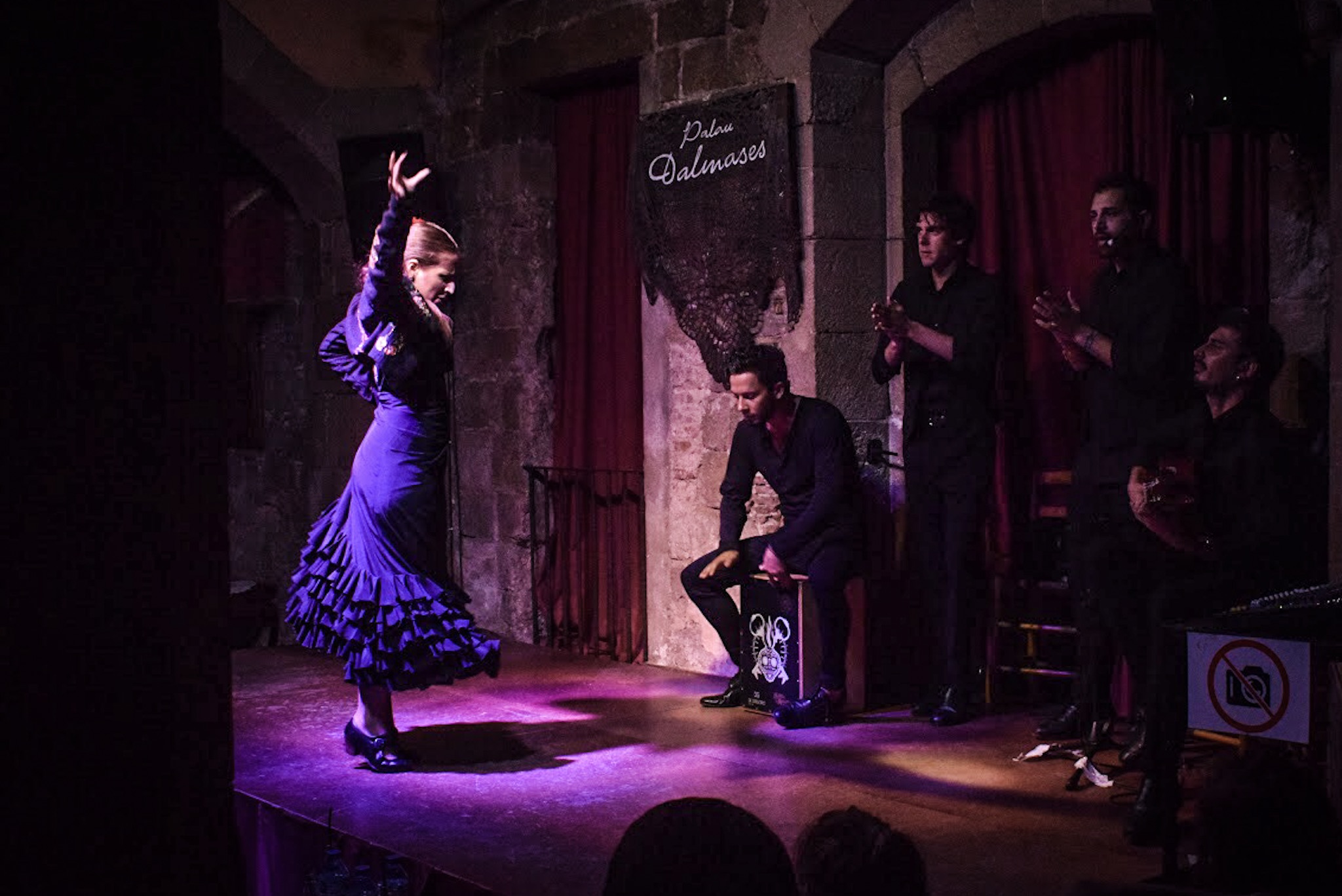 Palau Dalmases Flamenco Show Barcelona - by Ben Holbrook