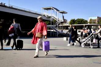Barcelona Street Photography Project at Sants Estacio Train Station by Ben Holbrook