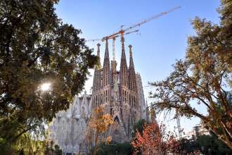La Sagrada Familia Church in Barcelona