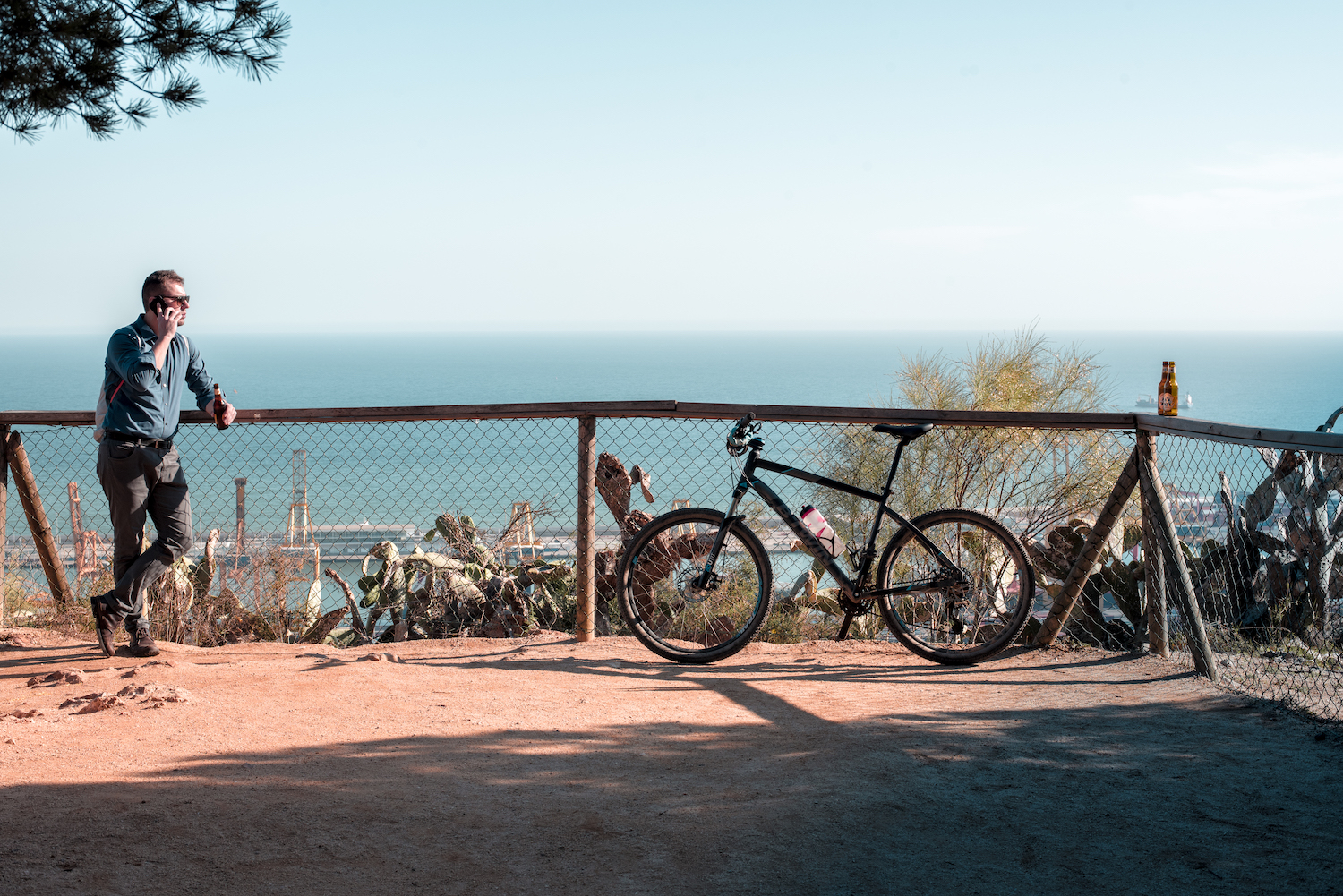 Mountain Bike Cycling Routes and Trails in Montjuic Barcelona