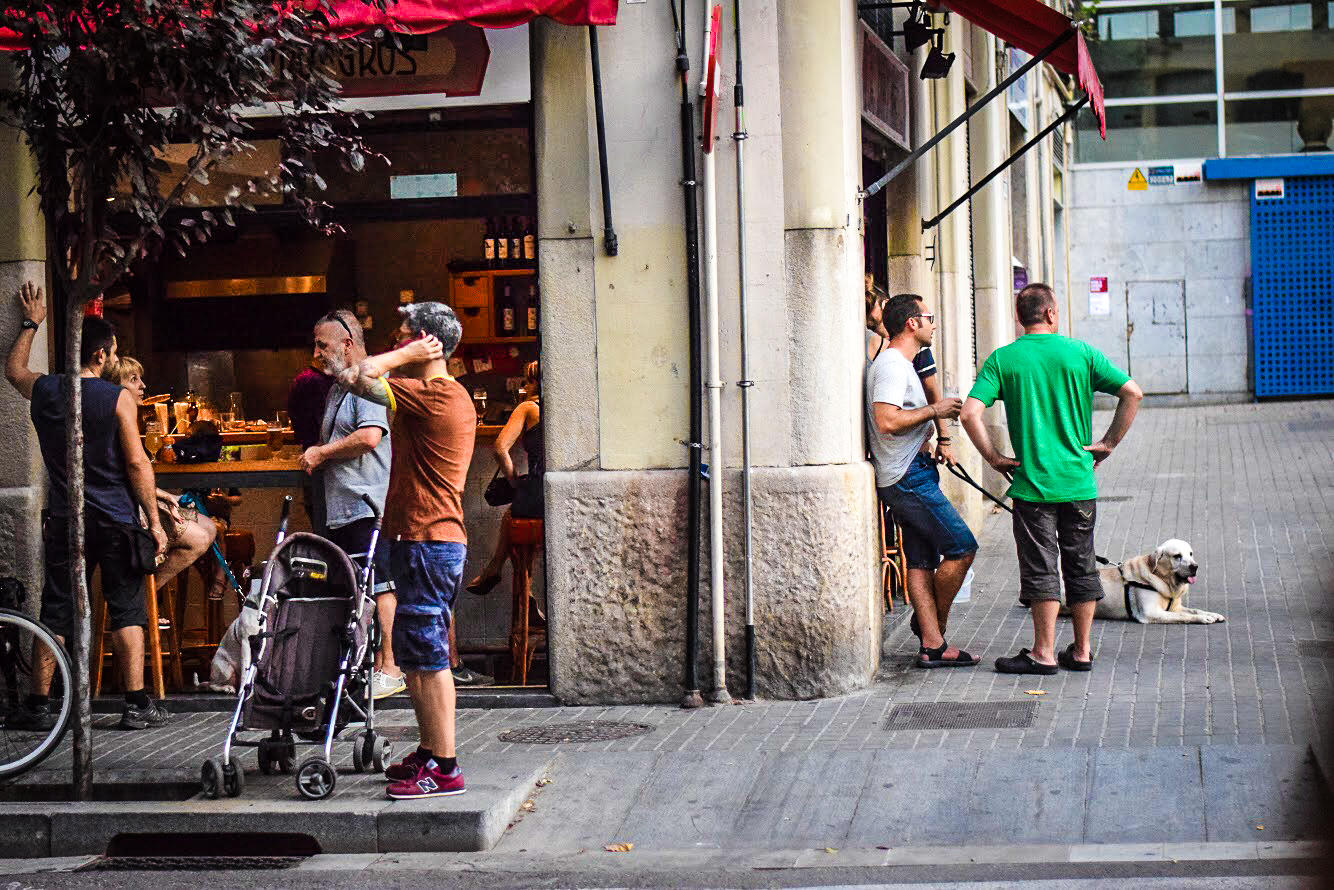 Plaça del Sortidor, Poble Sec, Barcelona - by Ben Holbrook