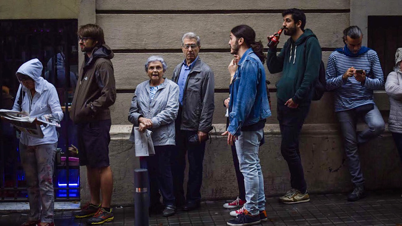 Votarem! ~ 01/10/17 Catalan Independence Vote in Barcelona