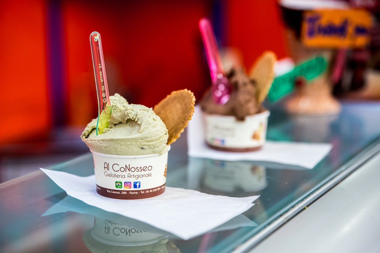 The best gelato in Rome - by Ben Holbrook.