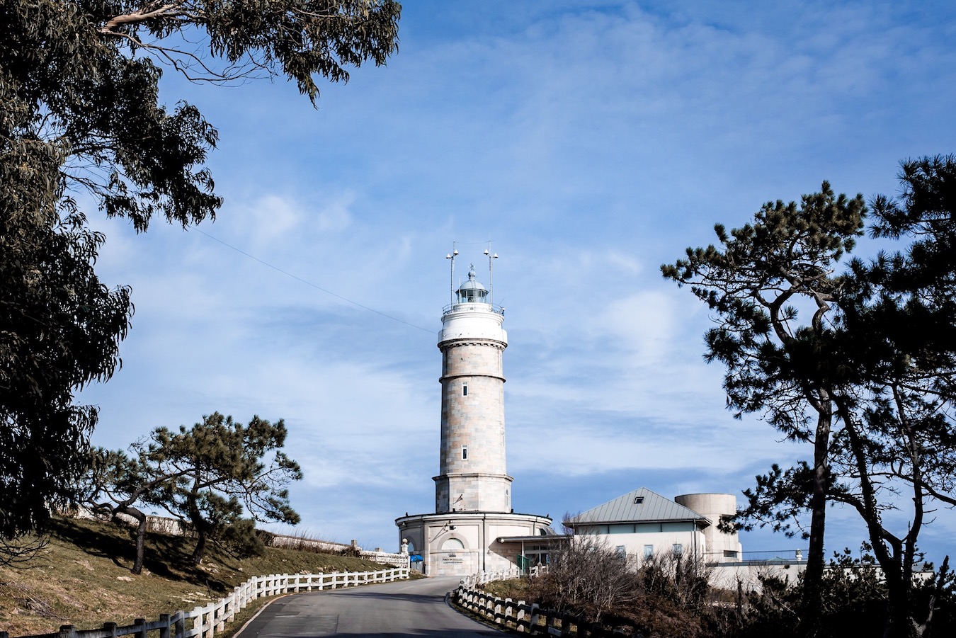 Santander's Faro Cabo Mayor (lighthouse). Of course the sun came out as we were just leaving! Santander's Faro Cabo Mayor (lighthouse)