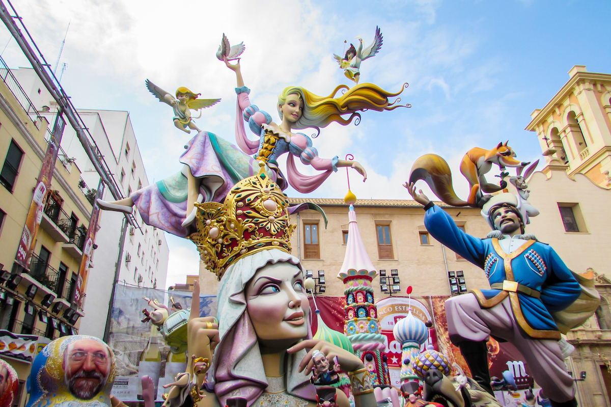 Ninots at Valencia's Las Fallas Festival ~ by Ben Holbrook Ninots at Valencia's Las Fallas Festival ~ by Ben Holbrook