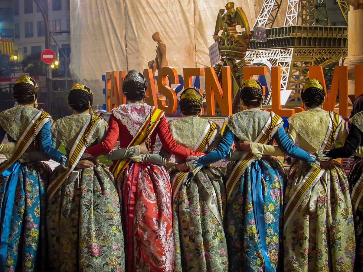 Falleras at Valencia's Las Fallas Festival ~ by Ben Holbrook Falleras at Valencia's Las Fallas Festival ~ by Ben Holbrook