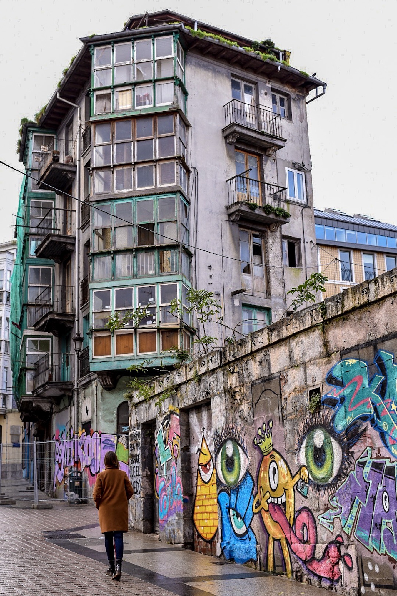 Street art in Santander, northern Spain