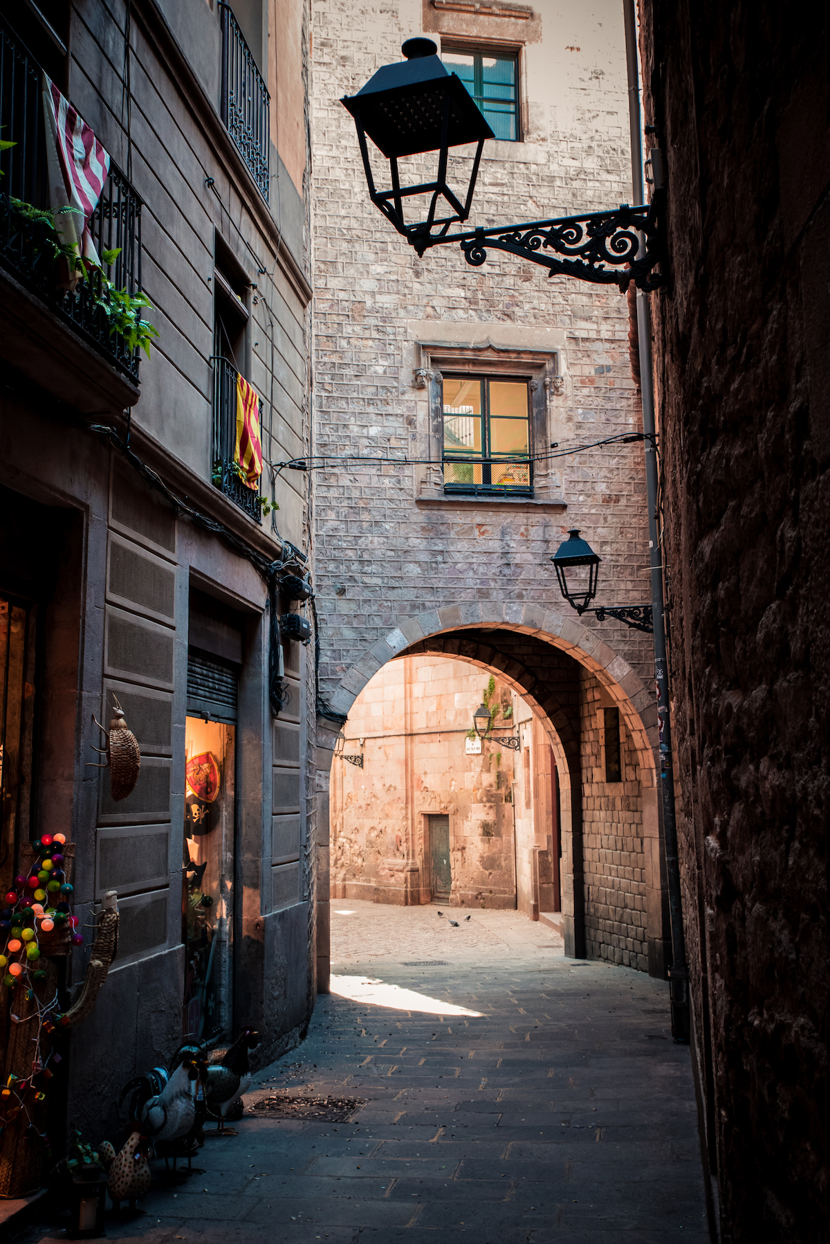 Barcelona Gothic Quarter by Ben Holbrook from Driftwood Journals Barcelona Gothic Quarter by Ben Holbrook from Driftwood Journals
