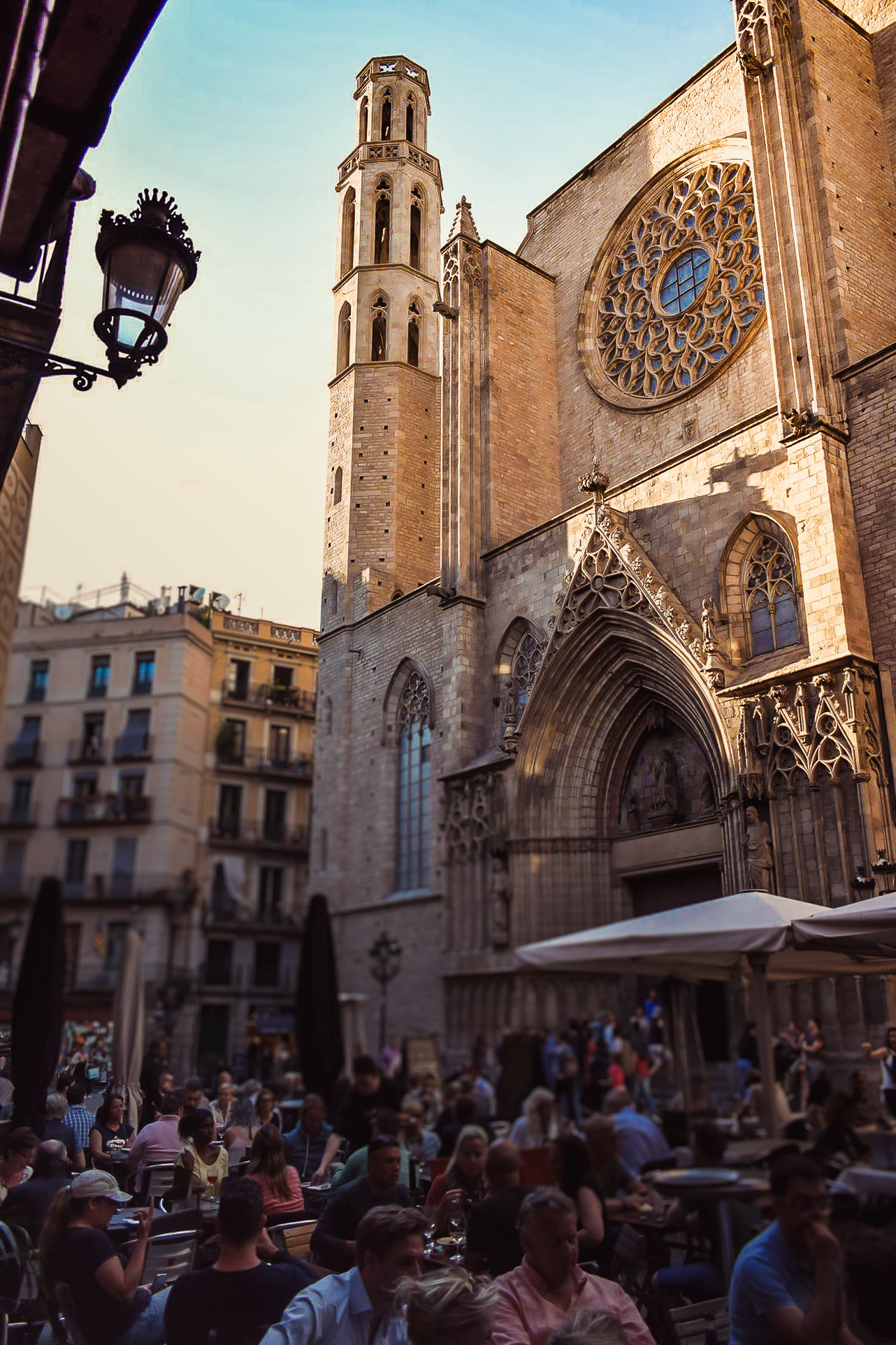 Santa Maria del Mar Gothic Church in El Born Barcelona - by Ben Holbrook from Driftwood Journals Santa Maria del Mar Gothic Church in El Born Barcelona - by Ben Holbrook from Driftwood Journals