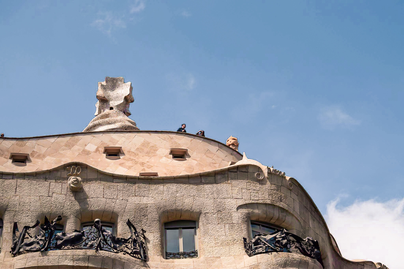 Casa Milà (AKA La Pedrera) Rooftop in Barcelona - by Ben Holbrook from Driftwood Journals Casa Milà (AKA La Pedrera) Rooftop in Barcelona - by Ben Holbrook from Driftwood Journals