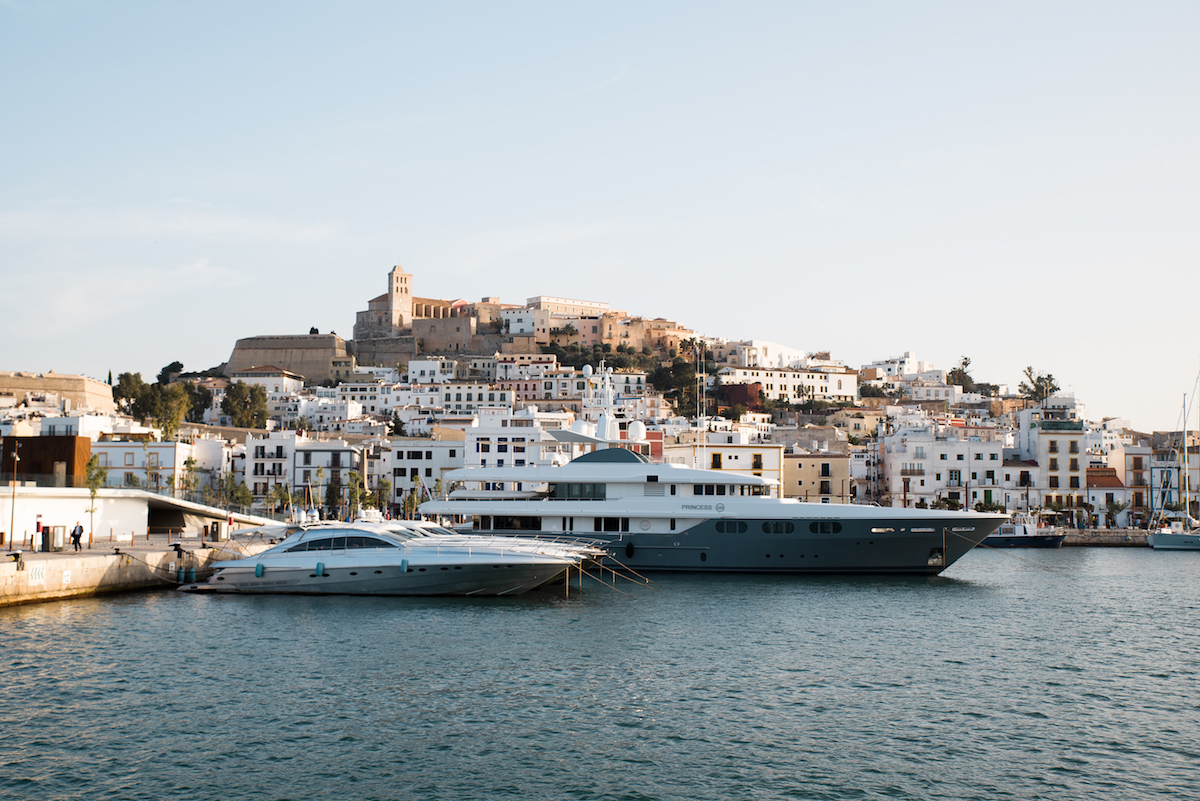 Ibiza Town Port - by Ben Holbrook Ibiza Town Port - by Ben Holbrook