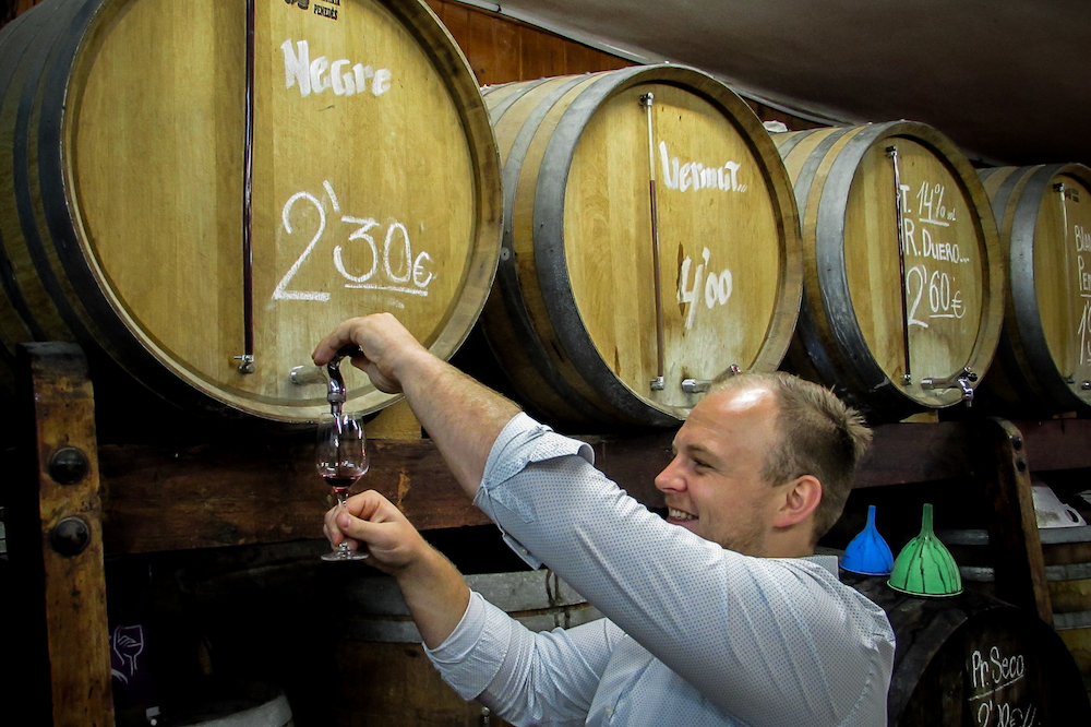 Fintan from Wine Cuentista, Barcelona Fintan from Wine Cuentista, Barcelona