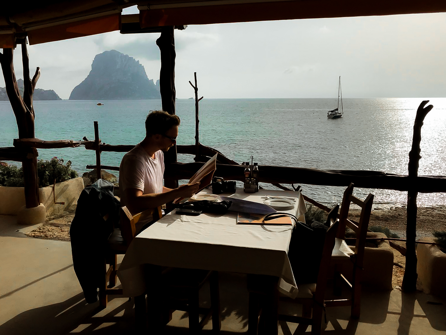 Paella at Restaurant el Carmen de Cala d'Hort, Ibiza - by Ben Holbrook Paella at Restaurant el Carmen de Cala d'Hort, Ibiza - by Ben Holbrook