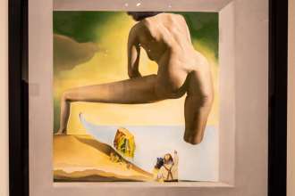 'Gala Salvador Dalí. A Room of One’s Own in Púbol' exhibition in Barcelona's MNAC museum.