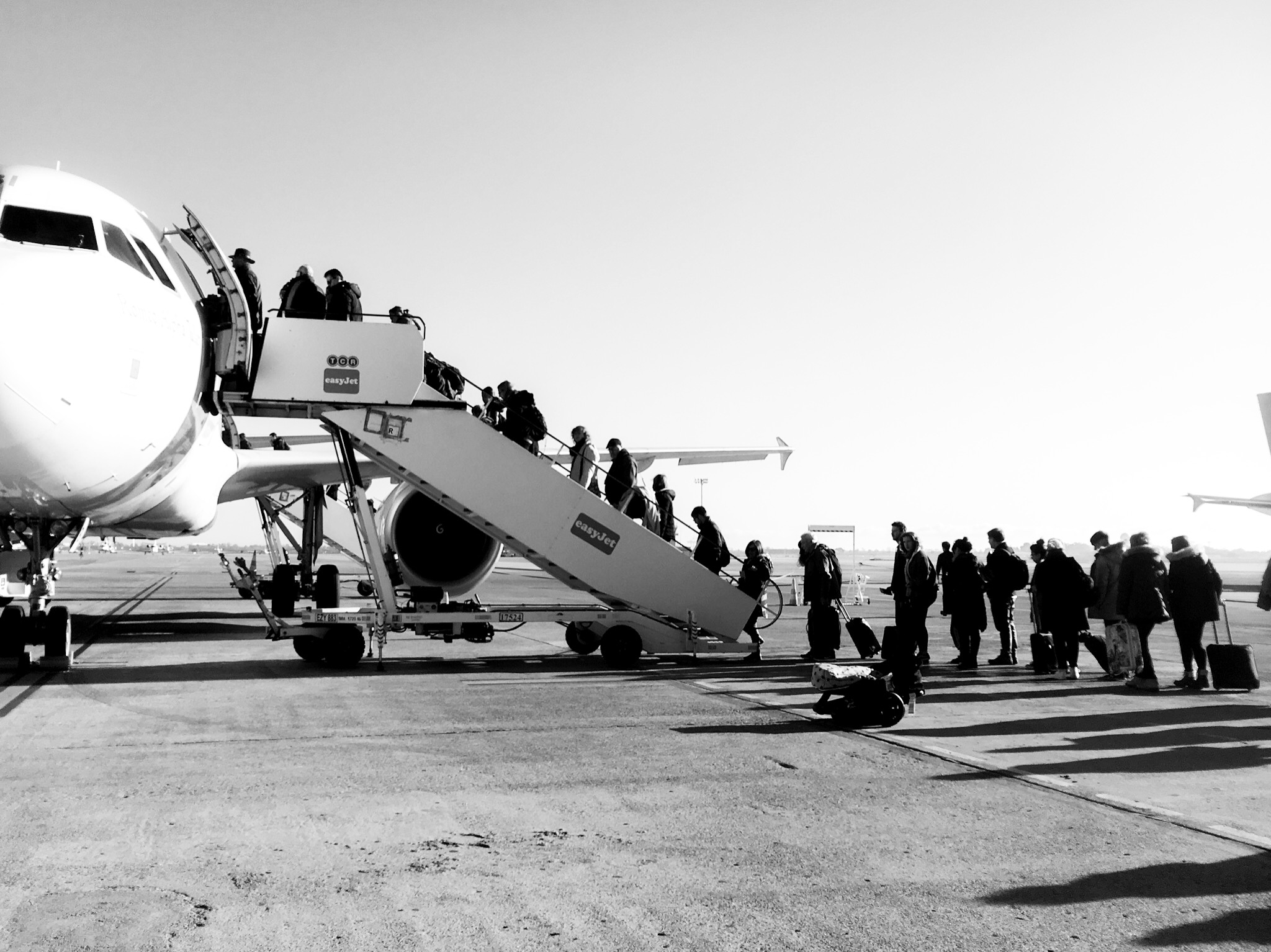 Barcelona Airport - by Ben Holbrook