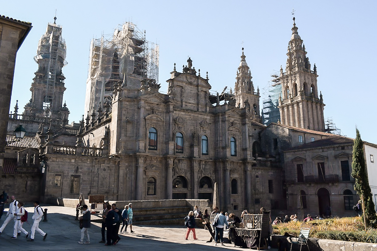 Santiago de Compostela's Iconic Cathedral - by Ben Holbrook Santiago de Compostela's Iconic Cathedral - by Ben Holbrook