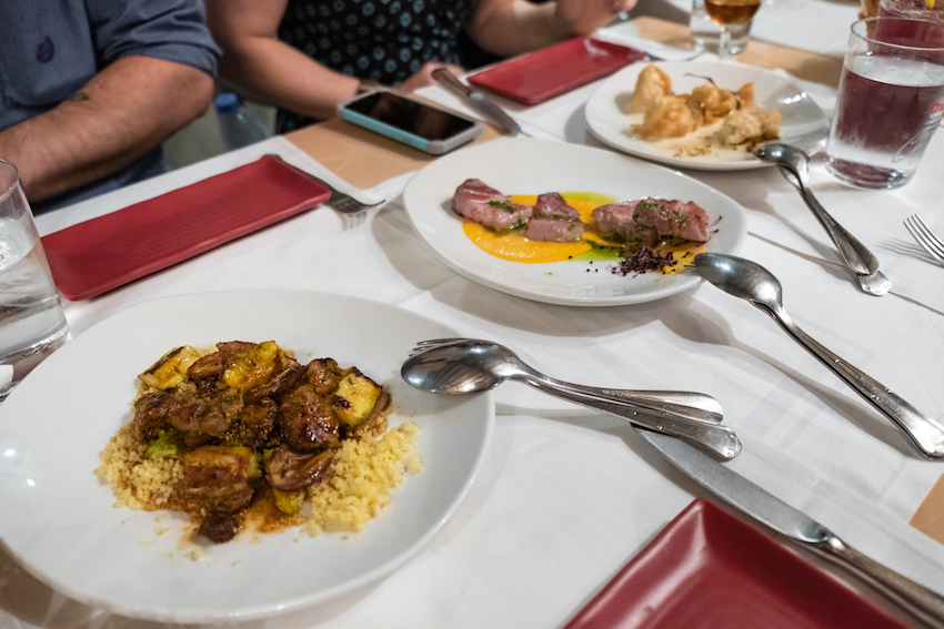 Tasting traditional Andalusian dishes on the Devour Seville Food Tour
