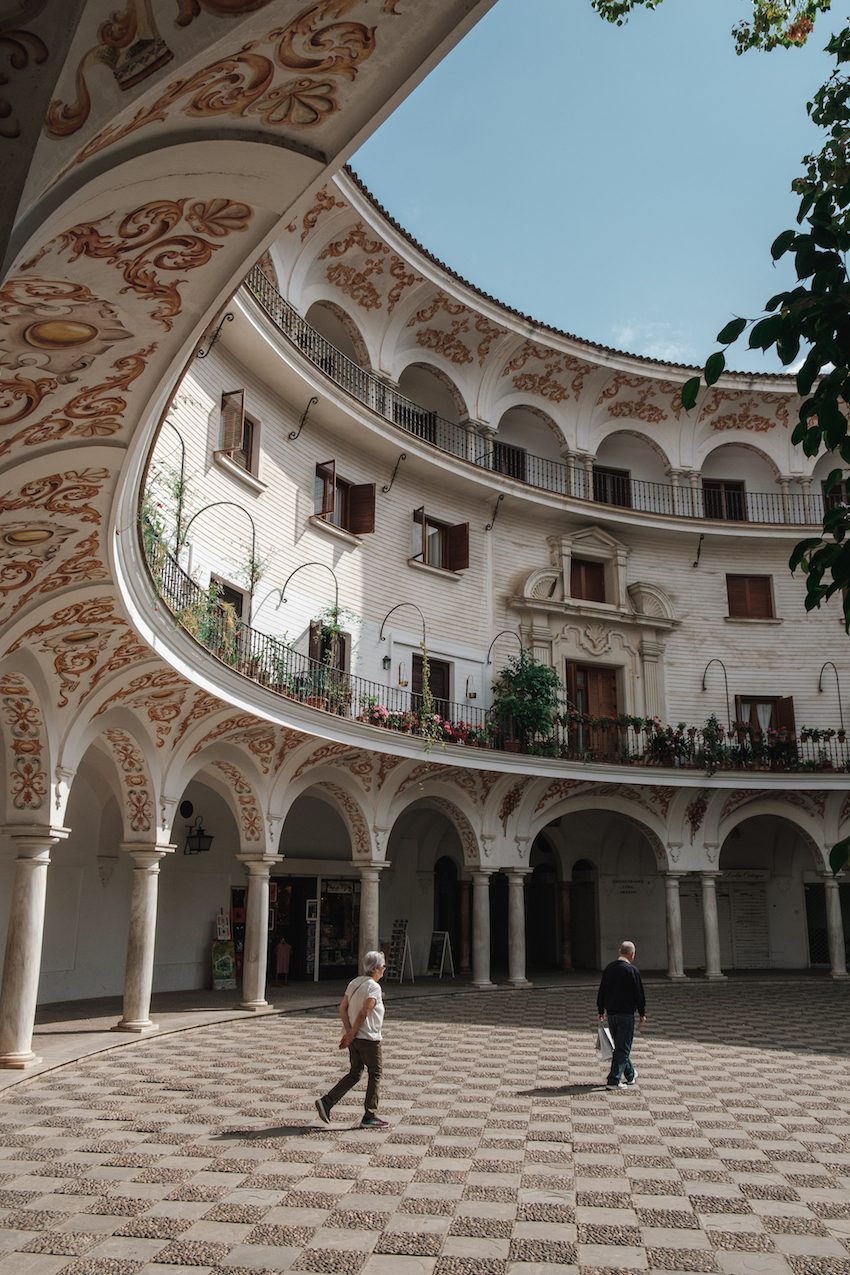 Plaza del Cabildo, Seville - by Ben Holbrook