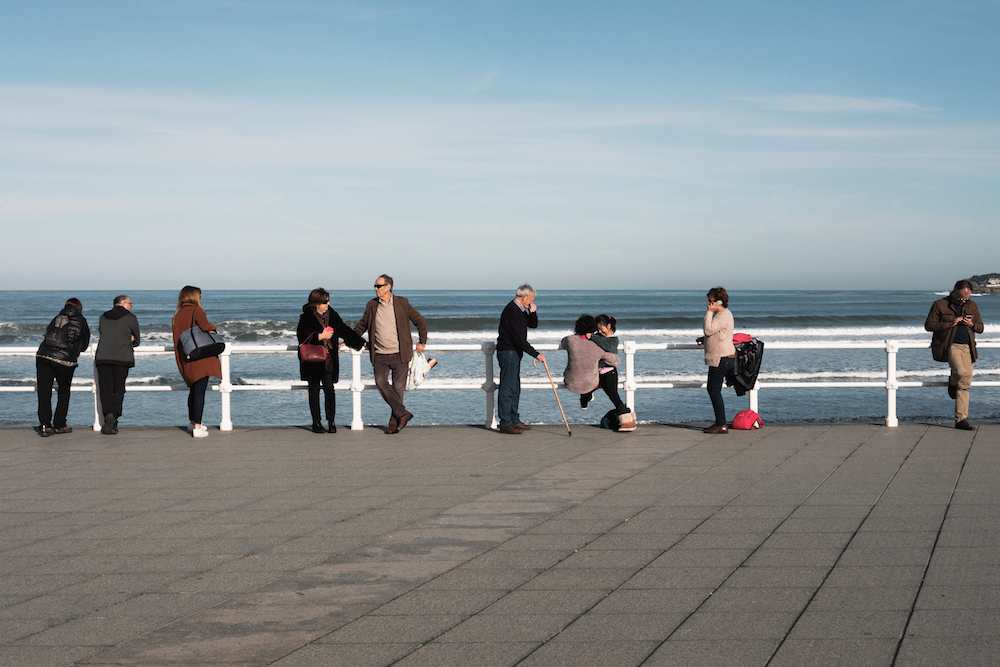 San Lorenzo beach, Gijon. San Lorenzo beach, Gijon.