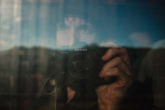 Ben Holbrook Travel Photographer on Train in Spain