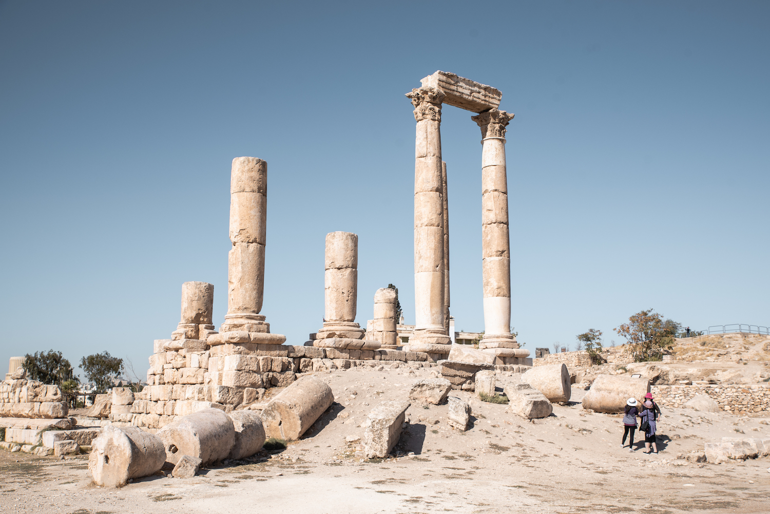 Temple of Hercules, Amman Citadel, Jordan - by Ben Holbrook from DriftwoodJournals.com Temple of Hercules, Amman Citadel, Jordan - by Ben Holbrook from DriftwoodJournals.com