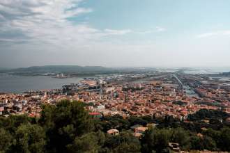 Views over Sete from the Mont Saint-Clair Viewpoint n Sete, Southern France ~ By Ben Holbrook from DriftwoodJournals.com7