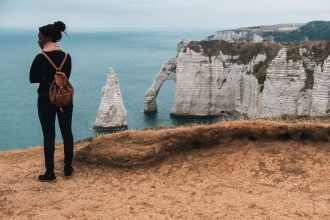 Cliffs of Etretat, Northern France Travel and Street Photography by Ben Holbrook from DriftwoodJournals.com-3707
