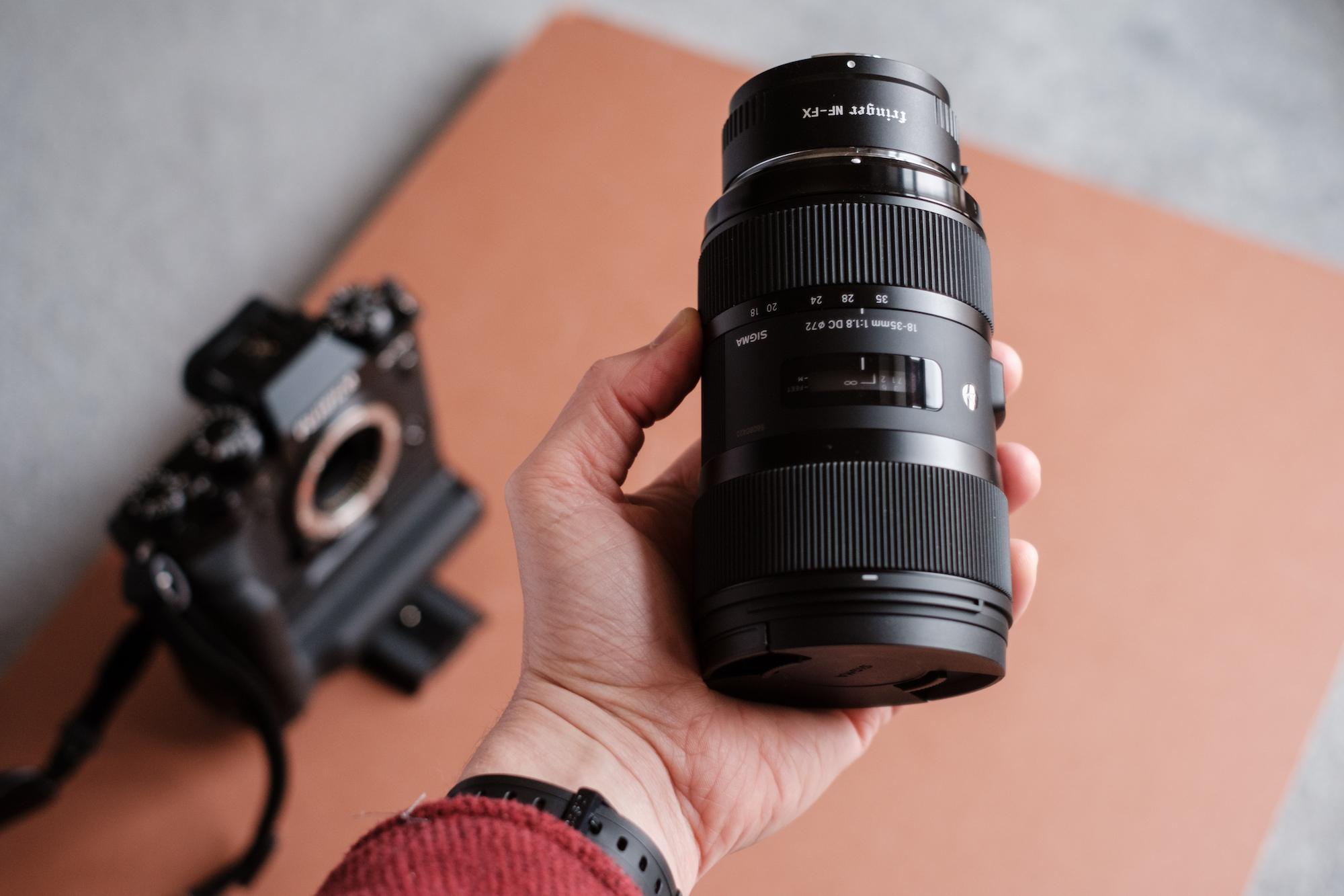 Sigma 18-35mm f1.8 Fujifilm X w/ Fringer Adapter (Review for